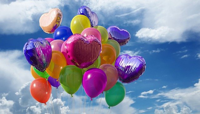 Celebration balloons