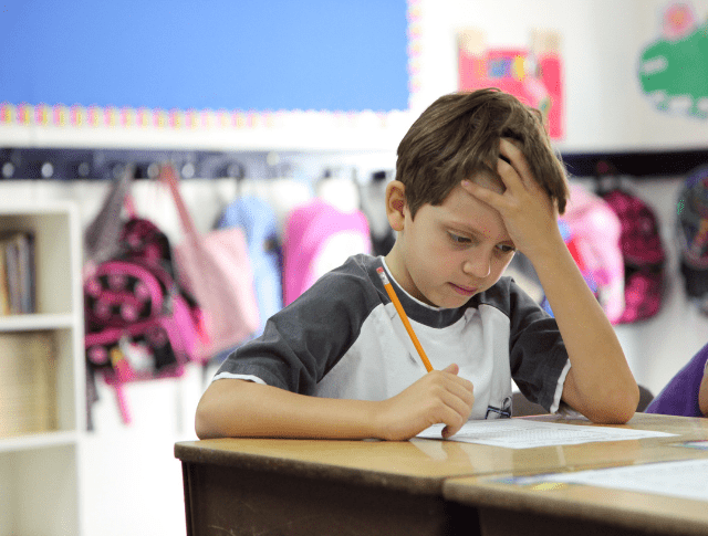 Children and school pressure